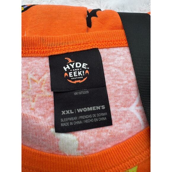 NWT Hyde & EEK! Plus Size Halloween Pajama Set XXL‎ Family Matching - Picture 4 of 6
